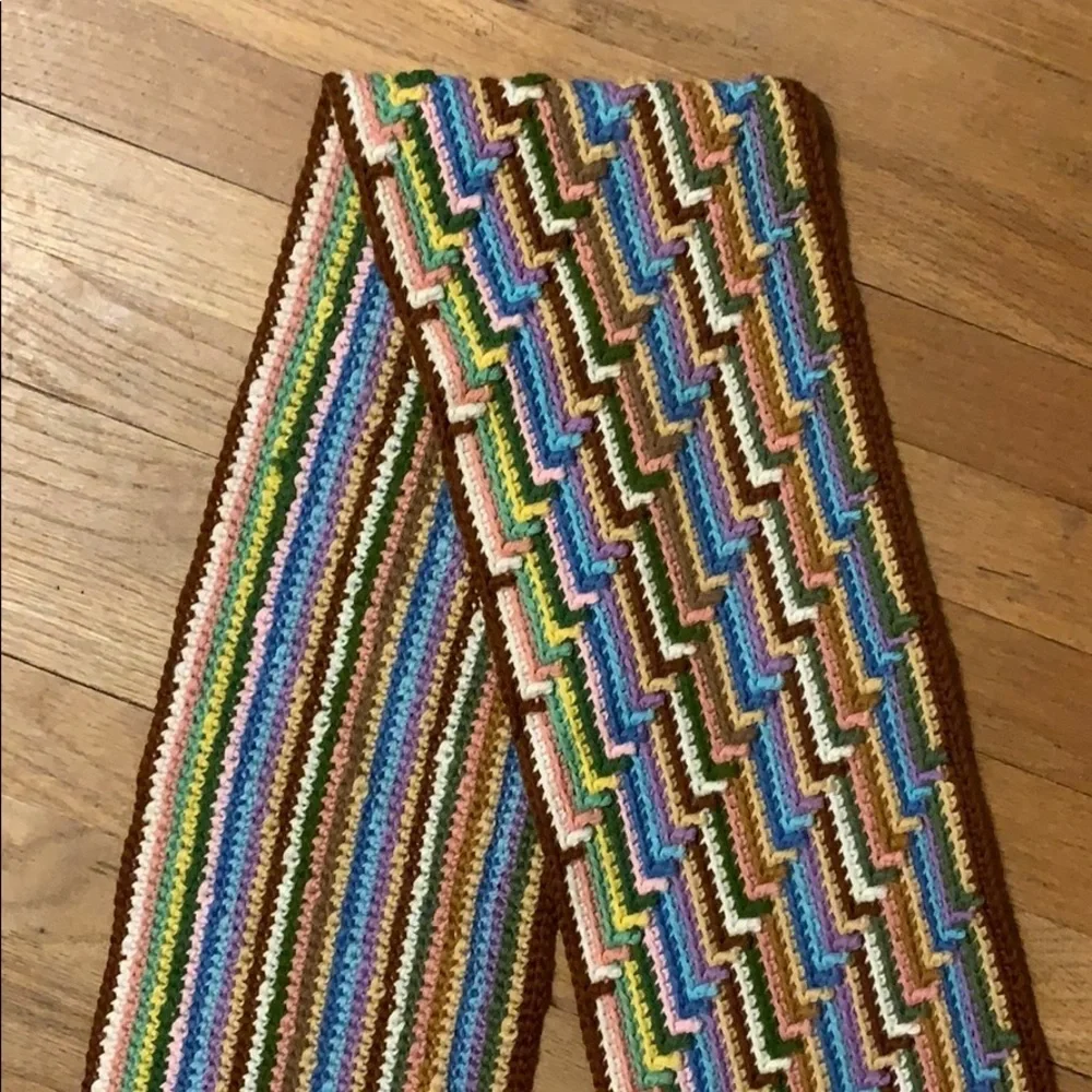 5/$25 - Handmade, 60” Grandma‎ Scarf